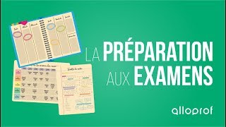 La préparation aux examens  Trucs et conseils  Alloprof [upl. by Gnal770]