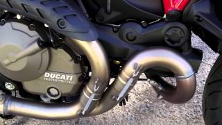 2015 Ducati Monster 821 Red at Euro Cycles of Tampa Bay [upl. by Jodi397]