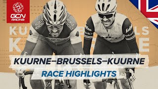 KuurneBruxellesKuurne 2020 Highlights  Spring Classics On GCN Racing [upl. by Arek255]