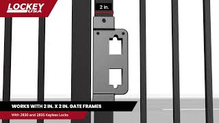 How to Install LockeyUSA TB200400600 Hydraulic Gate Closers with a TBLINX Kit [upl. by Ianej]