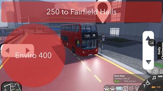 250 to Fairfield Halls [upl. by Anni]