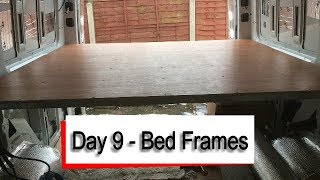 Mercedes Sprinter Camper Van Bed Frame [upl. by Kellyann]