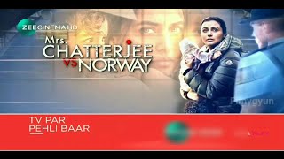 MrsChatterjee Vs Norway  World Television Premiere  Only On Zee Cinema [upl. by Aneehta]