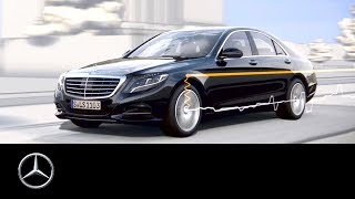 MercedesBenz MAGIC BODY CONTROL  SClass [upl. by Lyrak598]