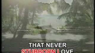 STUBBORN LOVE Videoke by Kathy Trocolli [upl. by Nahsrad]