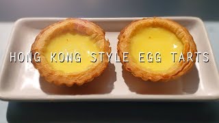 Simple Egg Tarts Easy Recipe Hong Kong Style [upl. by Chancellor332]