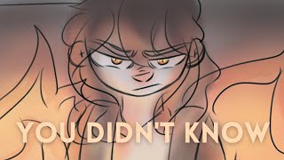 You didnt know — Merlin Merthur Animatic [upl. by Asli309]