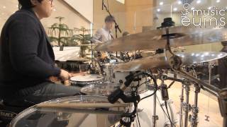 슬픈마음있는사람 김영진온누리 찬송가91장 드러머 엄주원 gretsch rn1 maple drum bosphorus cymbals axis a21 pedal [upl. by Innavoig521]