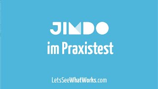 Jimdo Creator im Praxistest in 15 Minuten einen schönen Blog erstellen [upl. by Wsan]