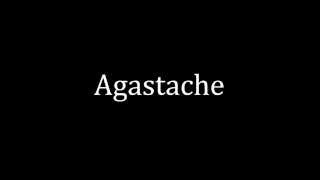 How to pronounce Agastache [upl. by Kaiulani]