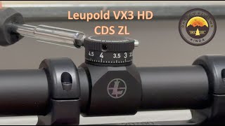 Leupold VX3 HD CDS ZL Set Up [upl. by Melinda]