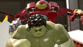 LEGO Marvels Avengers Walkthrough Part 9  Anger Management Hulk Vs Hulkbuster Fight [upl. by Depoliti]