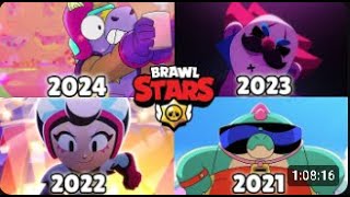 TODAS las animaciones de brawl starsALL the animations of brawl stars in one video [upl. by Ursola]