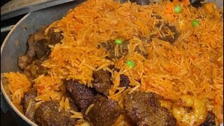 Liberian Jollof Rice Recipe How to Make Party Jollof Rice [upl. by Luane]