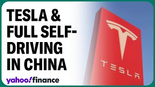 Teslas Full SelfDriving could be difference maker in China [upl. by Bellis]