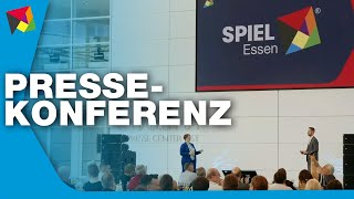 SPIEL Essen 2023  Pressekonferenz [upl. by Yawnoc]