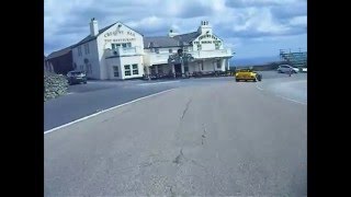 Isle of Man TT course Mountain Section Honda CBR 1000 and Westfield  Where 2 Drive [upl. by Forras278]