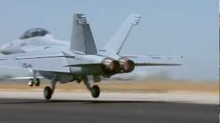 F18 Super Hornets in Lemoore Ca [upl. by Oralia]