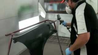 Basic Steps How To Spray Primer Sealer [upl. by Wyn972]