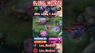 Global Moskov🔥Vs Lesley mobilelegends mlbb moskov shorts globalmoskov alanwalker [upl. by Aliekahs]