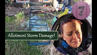 Allotment Storm Damage [upl. by Samy]