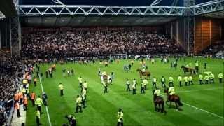 PRESTON NORTH END V BLACKPOOL PITCH INVASION [upl. by Donaghue]