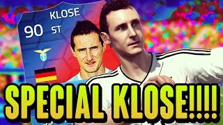 FIFA 14  RECORD BREAKER 90 RATED KLOSE CARD  iMOTM SPECIAL  FIFA 14 ULTIMATE TEAM [upl. by Tien61]