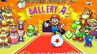 Classic Game Room  NINTENDO GAME amp WATCH GALLERY 4 review for GBA [upl. by Almeida]