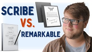 Kindle Scribe vs ReMarkable 2 A Way Too Early Comparison [upl. by Lodmilla]