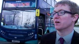 Arriva Yorkshire 17 new MAX buses on our 202203 service [upl. by Keener]