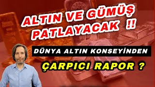 ALTIN VE GÃœMÃœÅž PATLAYACAK  DÃœNYA ALTIN KONSEYÄ°NDEN Ã‡OK Ã‡ARPICI RAPOR [upl. by Dripps]