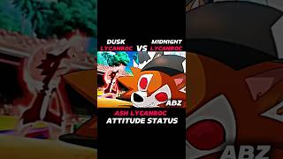 DUSK LYCANROC VS MIDNIGHT LYCANROC  LYCANROC ATTITUDE STATUS  shortsfeed sigmarule pokémon [upl. by Skyler]