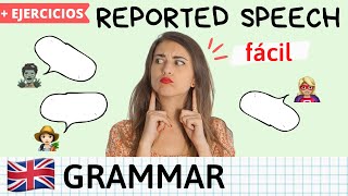 REPORTED SPEECH en inglés  Explicación con ejemplos fácil [upl. by Kluge658]