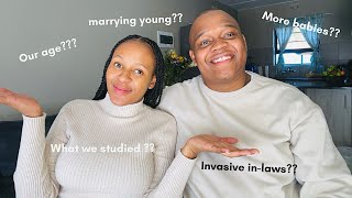 Couples QnA  South African YouTube Couple  Get to know us [upl. by Cosmo]