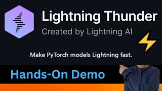 Increase PyTorch LLM Training Speed by 40 Using Thunder [upl. by Yv529]