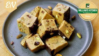 Halva Recipe Tahini Fudge  Williams Kitchen [upl. by Koo]