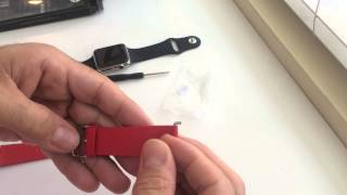 How To Change the Apple Watch Strap To A Custom Strap [upl. by Jonathan]