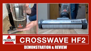 Bissell Crosswave HF2 Hard Floor Cleaner Demonstration amp Review [upl. by Wheelwright785]