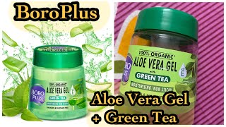 BoroPlus Aloe Vera Gel Review  BoroPlus Aloe Vera Gel  Boroplus 100 Organic Aloe Vera Gel [upl. by Enelyahs]