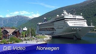 2013 Norwegen Teil 511 Flåm  Aurlandsfjord [upl. by Ynnaf180]