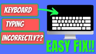 How to Fix Keyboard Typing Wrong Letters on Windows 1110  Easy Solutions [upl. by Anhsirk]