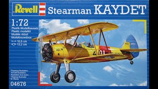 Revell 172 Boeing Stearman Kaydet DOUBLE BUILD [upl. by Murielle]