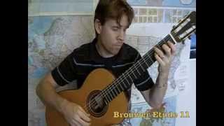 Leo Brouwer Etude 11 [upl. by Ebert]