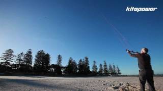 Ozone 3Line Trainer Kites  learning to fly [upl. by Ardnuahs]