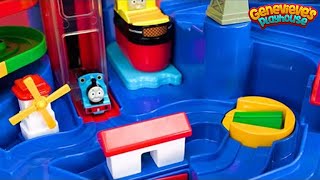 Thomas and Friends Train Playset and Puzzle for Kids [upl. by Ettelocin]