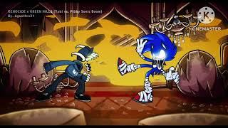 Tabi Vs Pibby Sonic Boom  Genocide x Green Hills FNF Mashup [upl. by Kraus675]