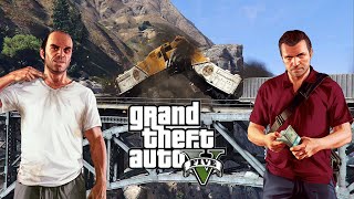 Unforgettable Heist GTA V Derailed Mission Gameplay [upl. by Nisen918]