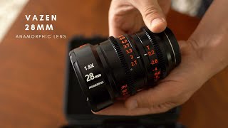 Vazen 28mm T22 18x Anamorphic  GH5  Lens Review [upl. by Biagi]