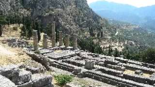 Delphi  Apollo Temple  Greece  Delfi  Apolonov hram [upl. by Learrsi]