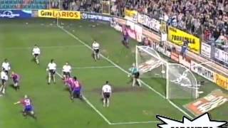 Grandes Remontadas Salamanca 4  Barcelona 3 511998 Todos los goles [upl. by Brietta]